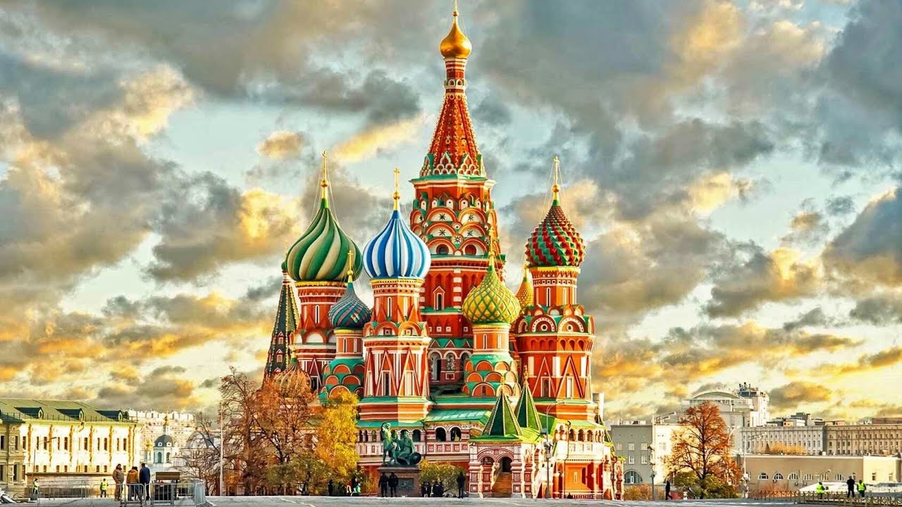 Công trình kiến trúc Saint Basils của nước Nga